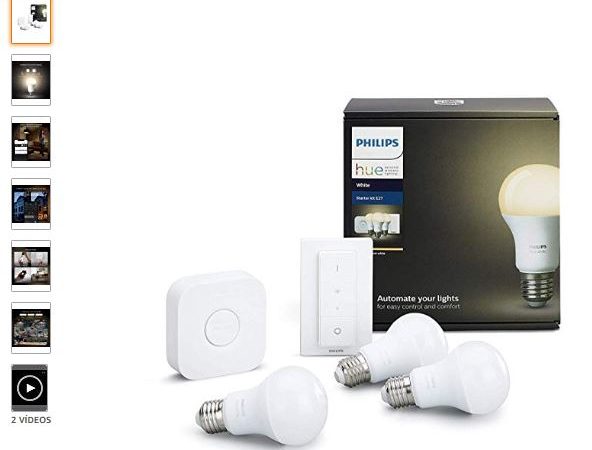 bombillas inteligentes LED  Philips 